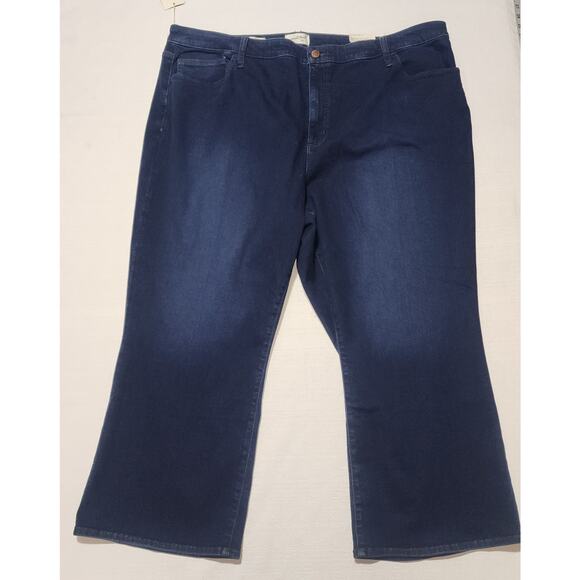 Universal thread high rise ankle bootcut leg jeans W48''x  L40'' super stretch - Picture 1 of 7